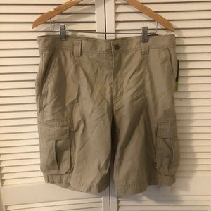 Men's KOPPEN Cargo Shorts Khaki Hydro Tech